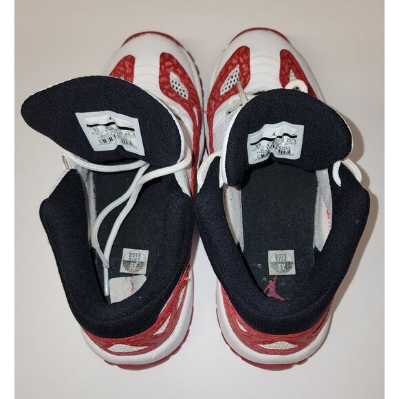 Nike Air Jordan 11 Retro Low White/Gym Red/Black Mens Size 5Y - Picture 7 of 8